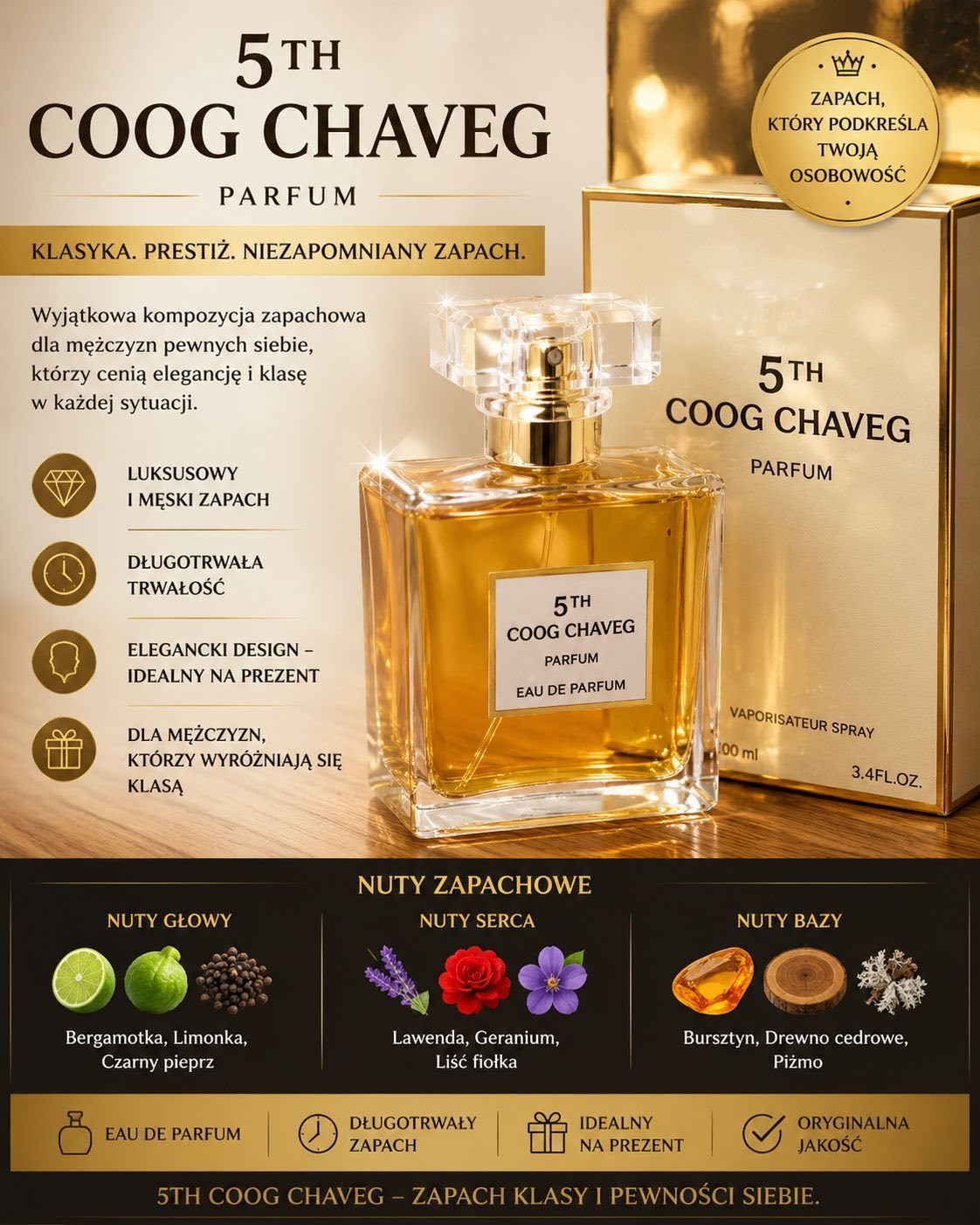 Perfumy 100ml _ paczka 12szt 3404834