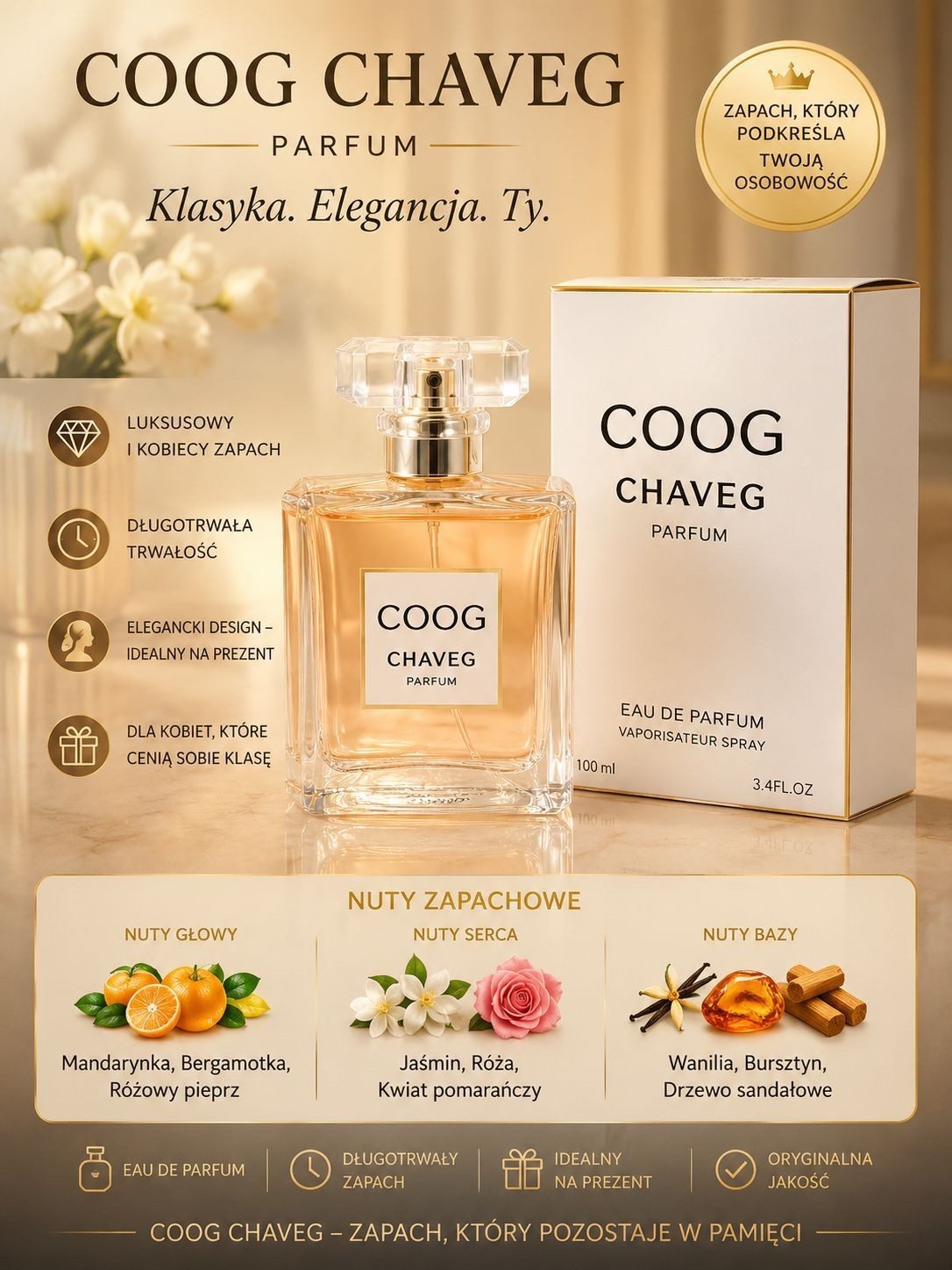 Perfumy 100ml _ paczka 12szt 3404835