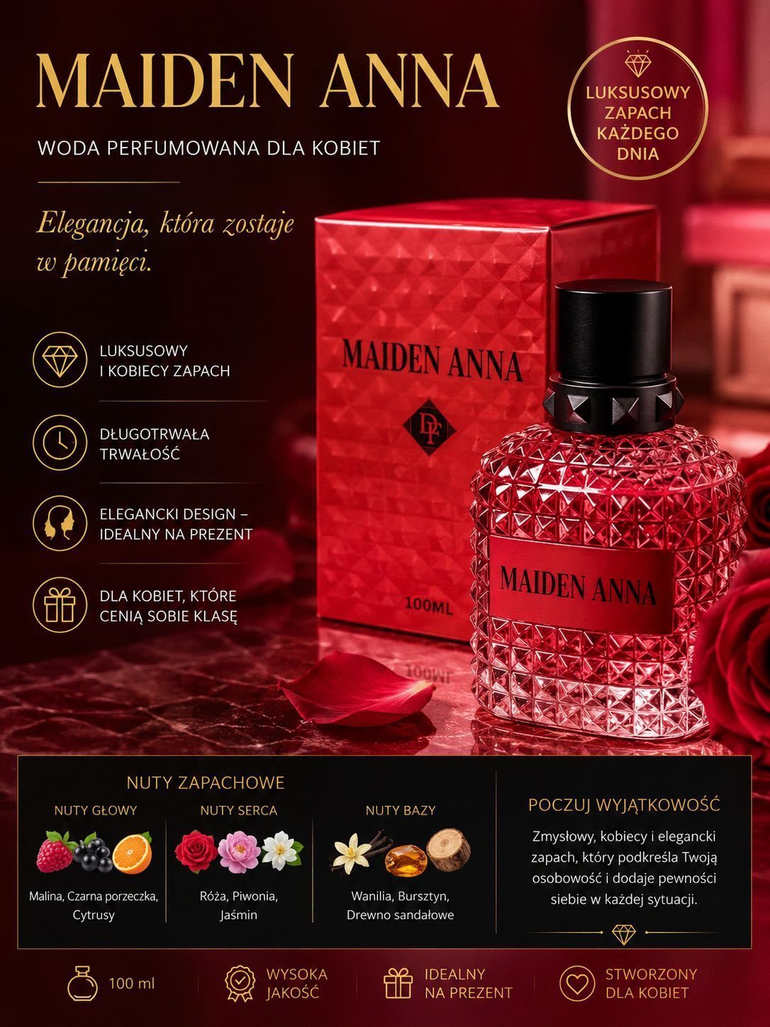 Perfumy 100ml _ paczka 12szt 3404836