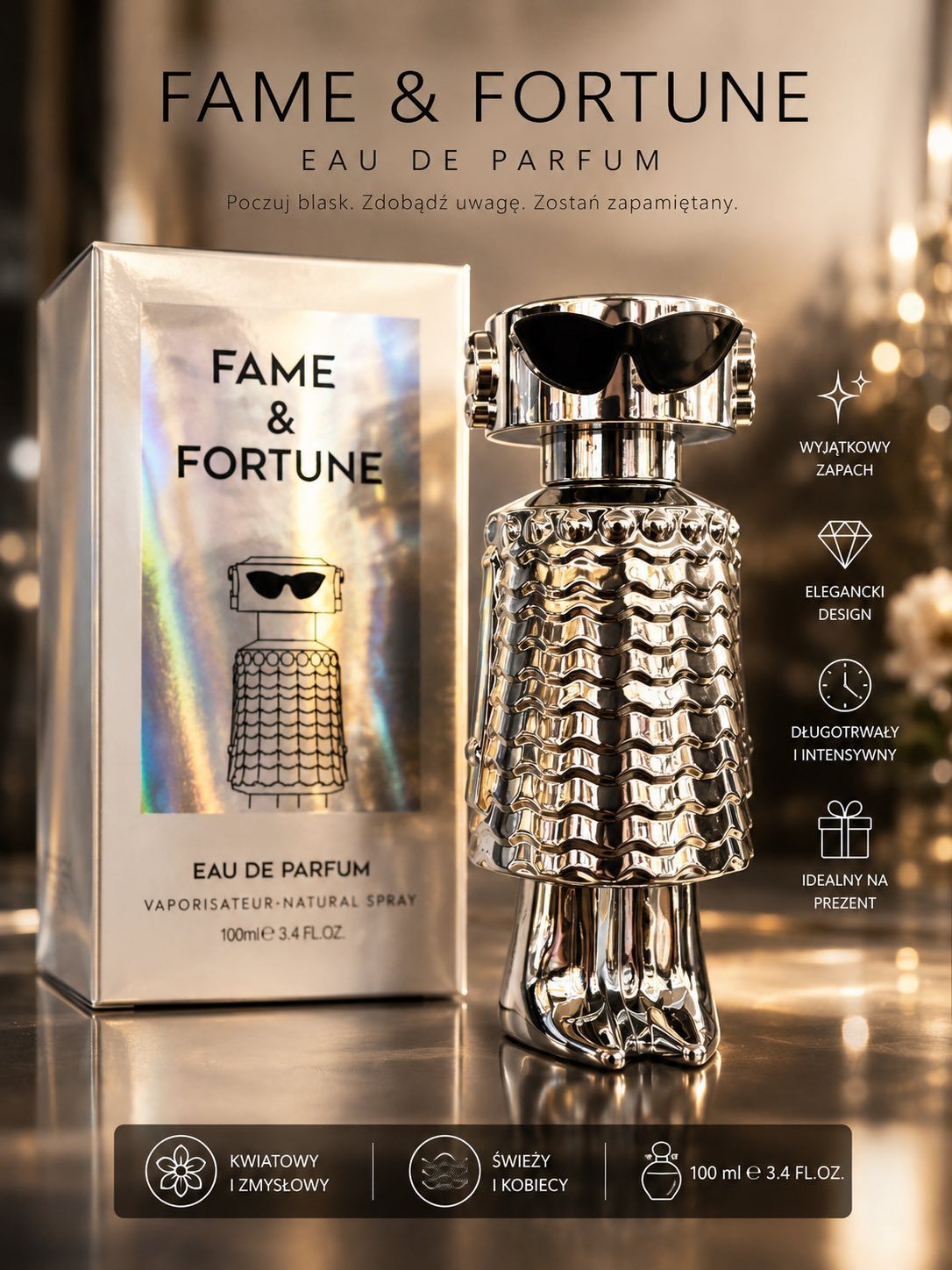 Perfumy 100ml _ paczka 12szt 3404843