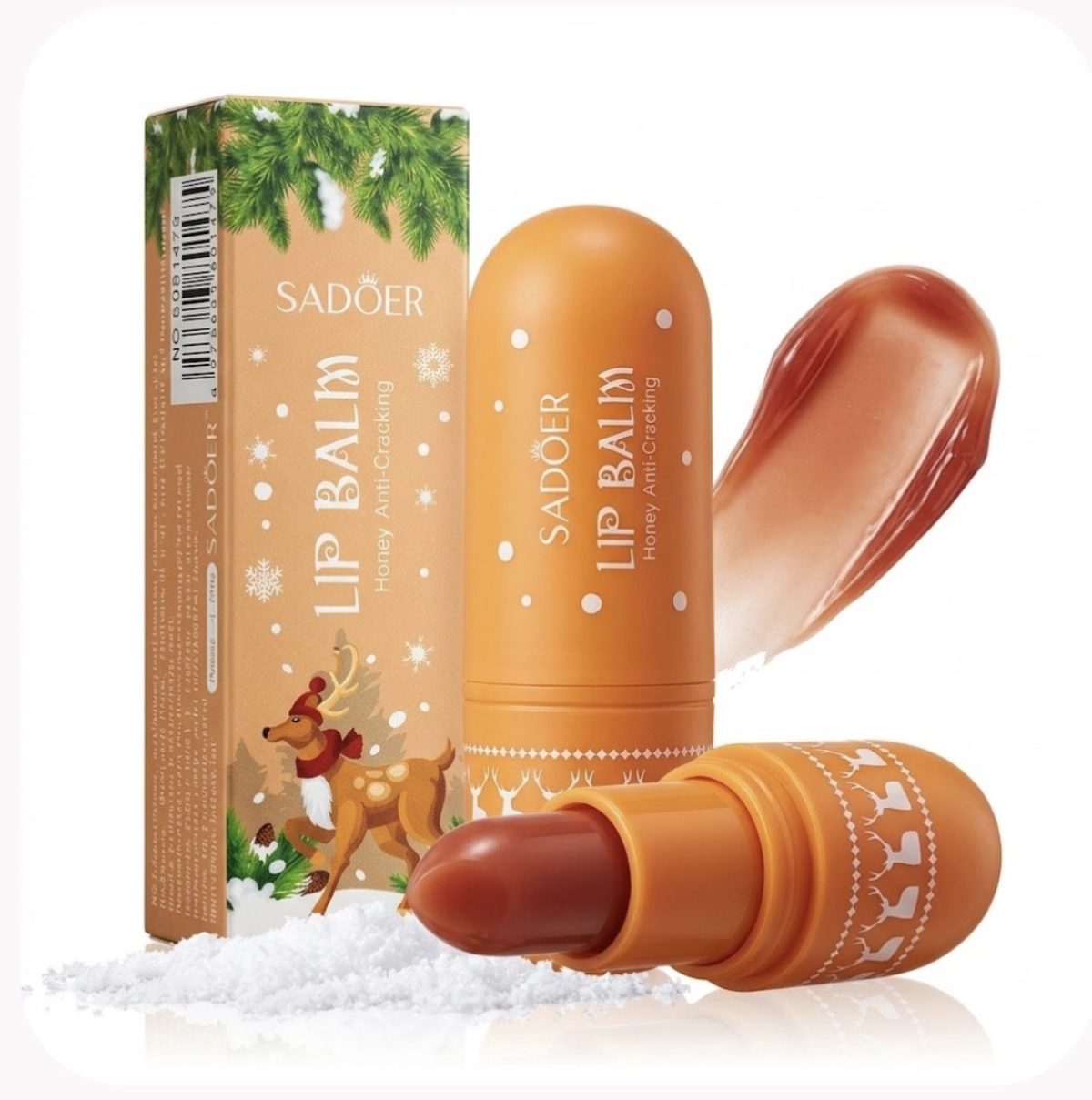 Świąteczny balsam do ust SADOER z_ paczka 24szt 3404923