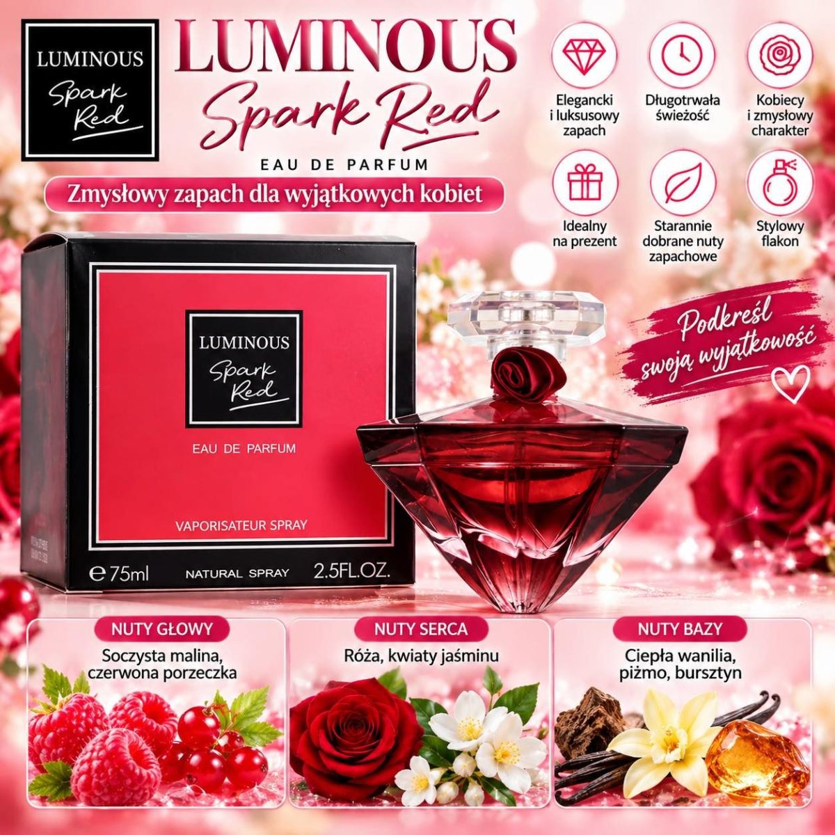 Perfumy 75ml _ paczka 12szt 3404990
