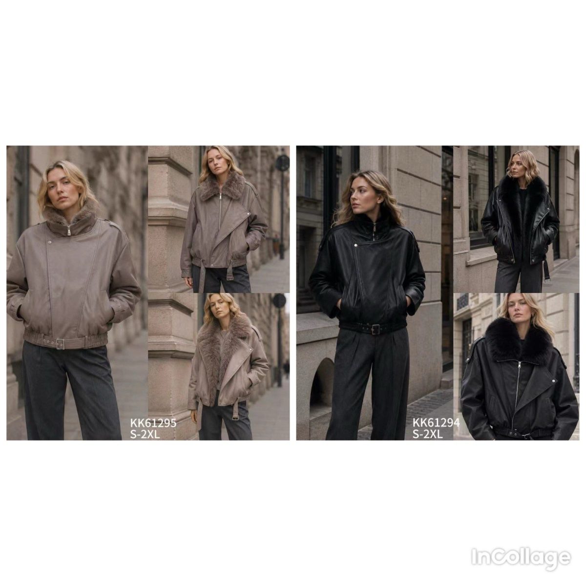 Kurtki Damskie Size s-2xl_ paczka 5szt_1kolor 3405098