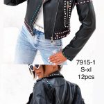 Kurtki skórzane Damskie _size s-xl_ paczka 12szt_1kolor 3405125