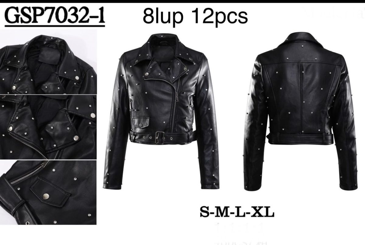 Kurtki skórzane Damskie _size s-xl_ paczka 12szt_1kolor 3405131