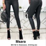Spodnie skórzane Damskie M’sara_size 29-38_ paczka 10szt_ 3405138