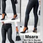 Spodnie skórzane Damskie M’sara_size 30-38_ paczka 10szt_[bez pasek] 3405147