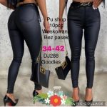 Spodnie skórzane Damskie _size 34-42_ paczka 10szt_[bez pasek] 3405151