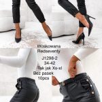 Spodnie skórzane Damskie _size 34-42_ paczka 10szt_[bez pasek] 3405164