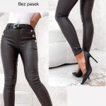 Spodnie skórzane Damskie _size 38-48_ paczka 12szt_[bez pasek] 3405173