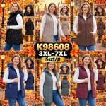 Kamizelki Damskie _Size 3xl-7xl_ paczka 5szt_1kolor 3405223