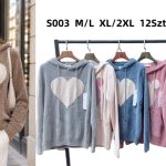 Swetry Damskie_ size m-2xl_ paczka 12szt_ mix kolor 3405257