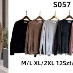 Swetry Damskie_ size m-2xl_ paczka 12szt_ mix kolor 3405268