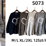 Swetry Damskie_ size m-2xl_ paczka 12szt_ mix kolor 3405278