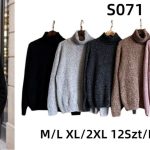 Swetry Damskie_ size m-2xl_ paczka 12szt_ mix kolor 3405280