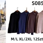 Swetry Damskie_ size m-2xl_ paczka 12szt_ mix kolor 3405289