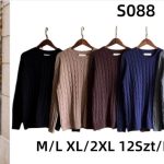 Swetry Damskie_ size m-2xl_ paczka 12szt_ mix kolor 3405292