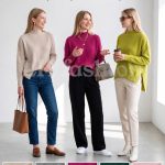 Swetry Damskie_ size s-xl_ paczka 10szt_ mix kolor 3405309