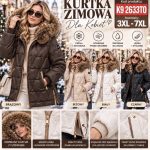 Kurtki Damskie  Size 3xl-7xl_ paczka 5szt_1kolor 3405340