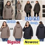 Kurtki Damskie Size 3xl-7xl_ paczka 5szt_1kolor 3405369