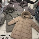 Kurtki Damskie Size 2xl-7xl_ paczka 6szt_1kolor 3405391