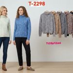 Swetry Damskie_ size uni_ paczka 12szt_ mix kolor 3405449