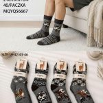 Skarpety MĘSKA .SIZE: 39-46_( 40PAR/PACZKA) KOLOR JAK NA ZDZIĘCIU 3405499