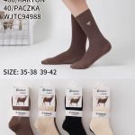 Skarpety DAMSKIE .SIZE: 36-42_( 40PAR/PACZKA) KOLOR JAK NA ZDZIĘCIU 3405553