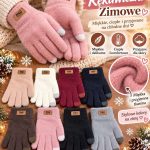 Rękawiczki Damskie _ paczka 12parę _mix kolor 3405570