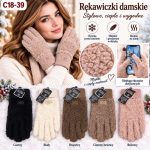 Rękawiczki Damskie _ paczka 12parę _mix kolor 3405575