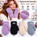 Rękawiczki Damskie _ paczka 12parę _mix kolor 3405577