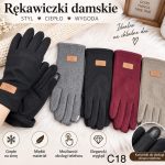 Rękawiczki Damskie _ paczka 12parę _mix kolor 3405588
