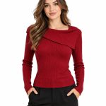 Swetry Damskie wloskie _size uni_ paczka 6szt_ 1kolor 3405657