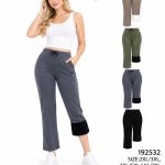 Spodnie DAMSKA_size 2-7xl_paczka 12szt_mixkolor 6578577