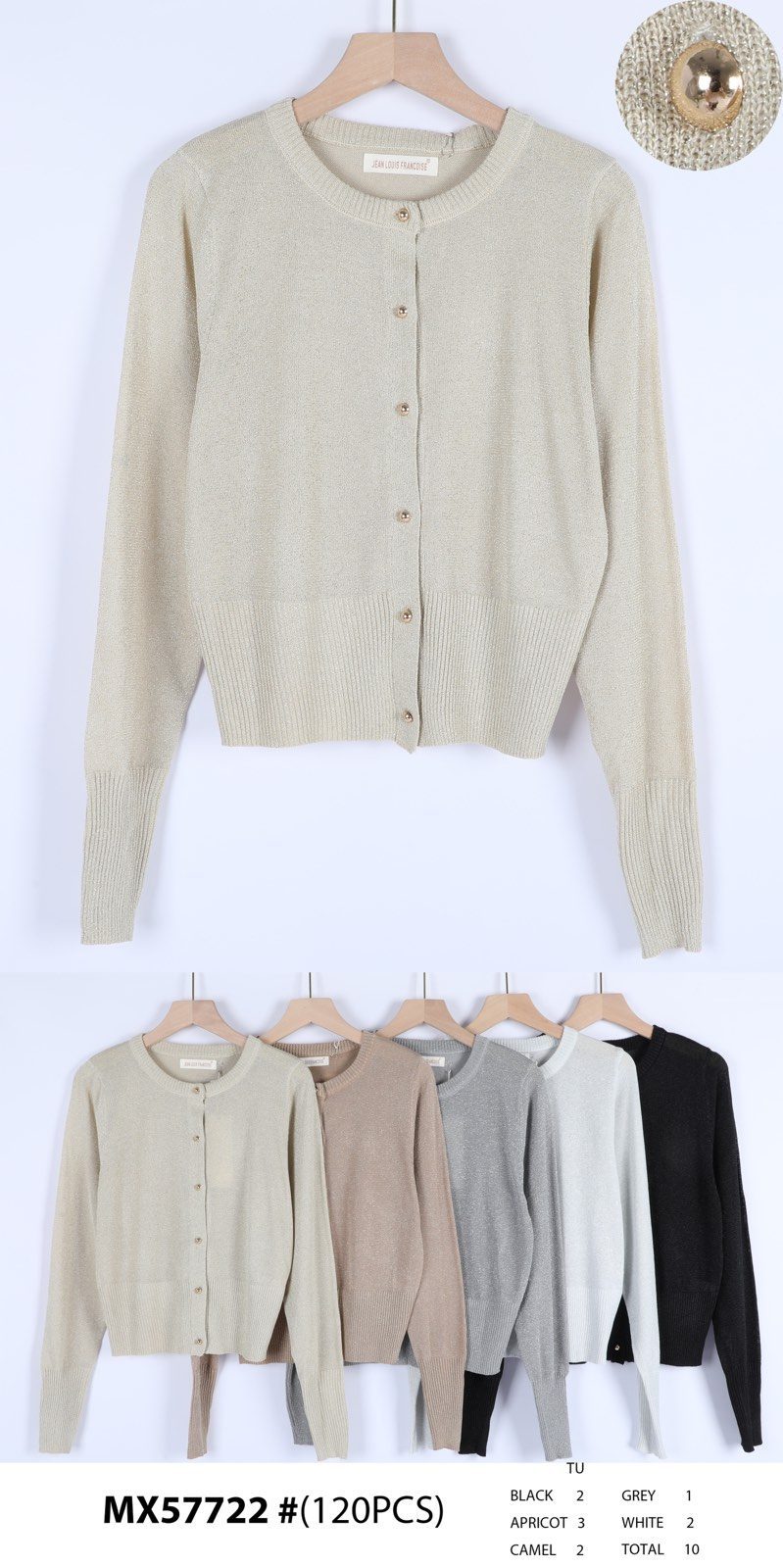 Swetry DAMSKATURECKA_size uni_paczka 10 szt_mixkolor 6578649