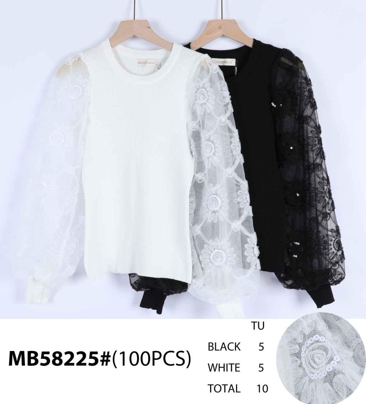 Bluzki DAMSKATURECKA_size uni_paczka 10 szt_mixkolor 6578651