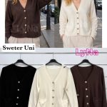 Swetry Damskie wloskie_size uni_paczka 6szt_mix kolor 6578682