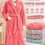 Szlafrok DAMSKATURECKA_size xl-4xl_paczka 12 szt_mixkolor 6578684