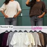 Swetry Damskie wloskie_size uni_paczka 6szt_mix kolor 6578705