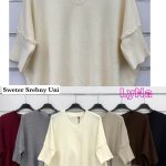 Swetry Damskie wloskie_size uni_paczka 6szt_mix kolor 6578710
