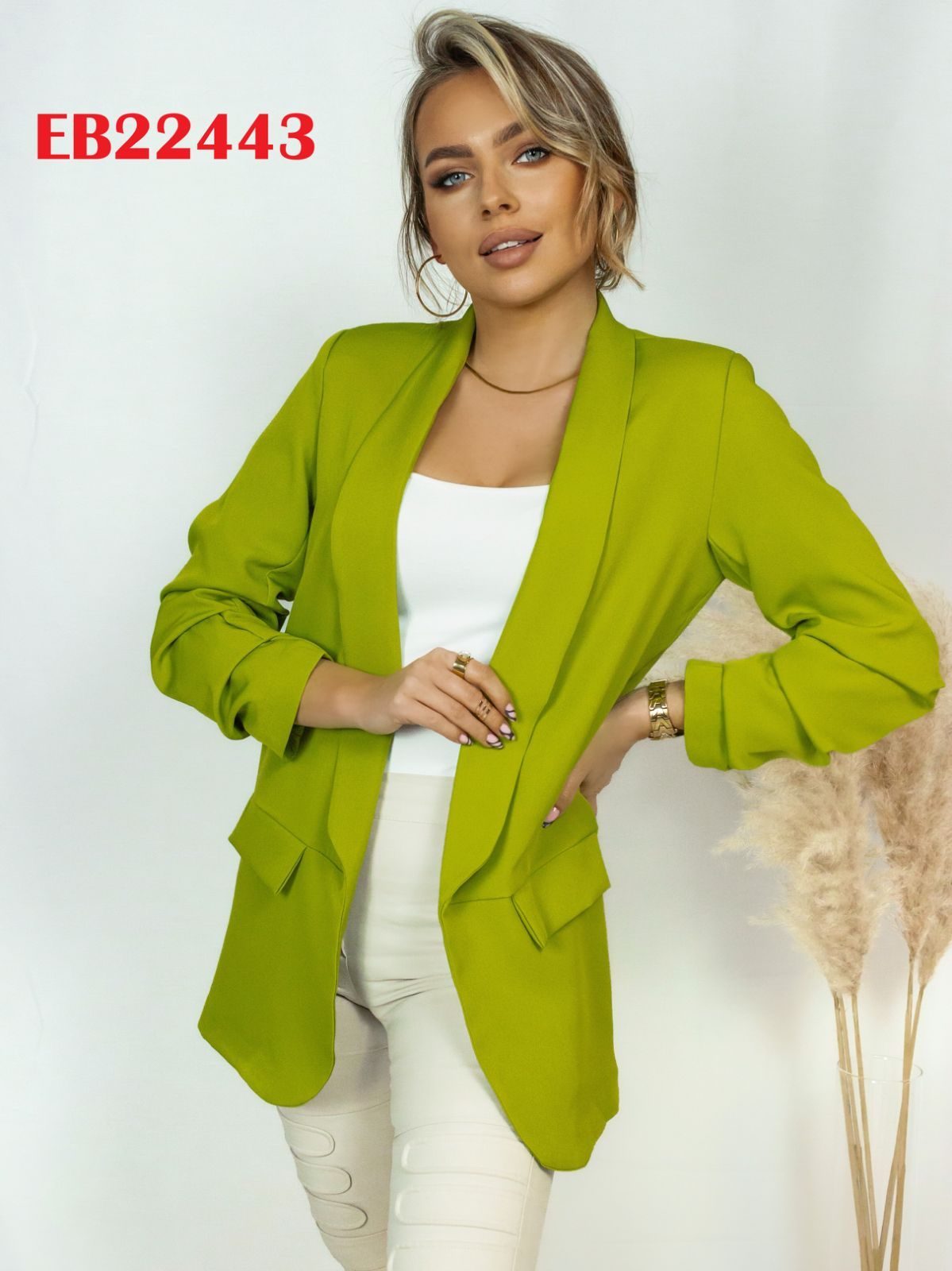 Marynarki Damskie wloskie _size uni_ paczka 6szt_ 1kolor 6578816