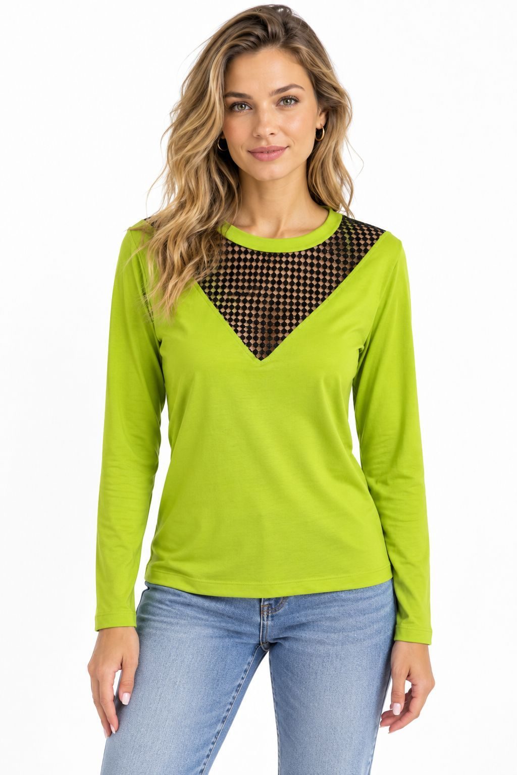 Bluzki Damskie wloskie _size uni_ paczka 6szt_ 1kolor 6578866
