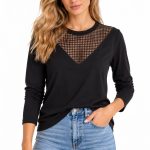 Bluzki Damskie wloskie _size uni_ paczka 6szt_ 1kolor 6578873
