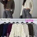 Swetry Damskie wloskie_size uni_paczka 6szt_mix kolor 6578938