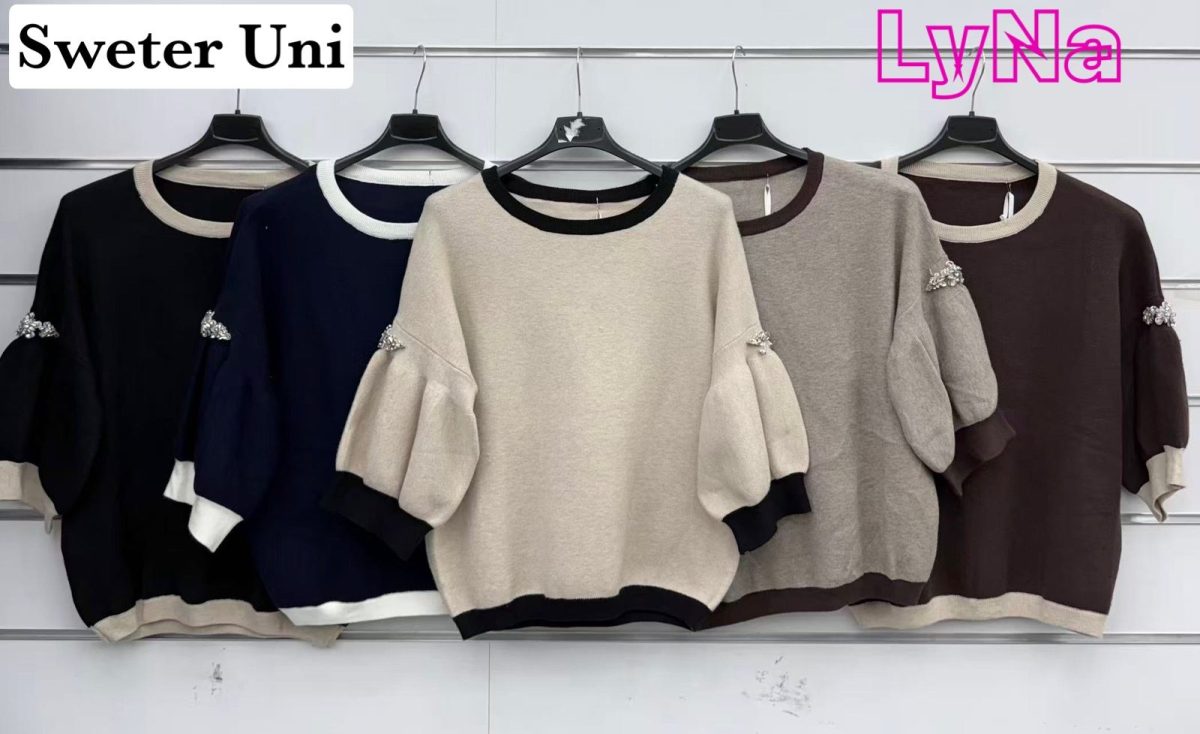Swetry Damskie wloskie_size uni_paczka 6szt_mix kolor 6578960