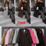 Płaszcz Damskie wloskie_size uni_paczka 6szt_mix kolor 6578967