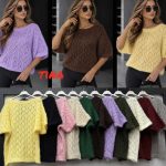 Swetry Damskie wloskie_size uni_paczka 6szt_mix kolor 6579009