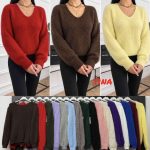 Swetry Damskie wloskie_size uni_paczka 6szt_mix kolor 6579036