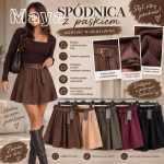 Spódnica krótka Damskie wloskie_size s-xl _paczka 5szt_1 kolor 5429917