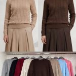 Swetry Damskie wloskie_size uni_paczka 6szt_mix kolor 5429953